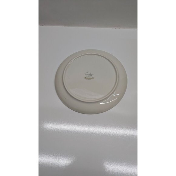 Syracuse China Concord Rose Plate 8.25" Blue Floral Vintage USA Dinnerware - Picture 6 of 6